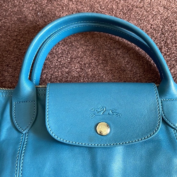 Longchamp Le Pliage Cuir Bag - Picture 7 of 12
